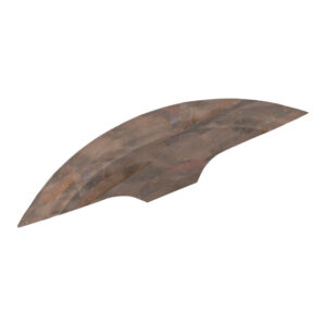 BK Sidestep Front Fender 170mm Wide 16-21 Inch (heat treated)