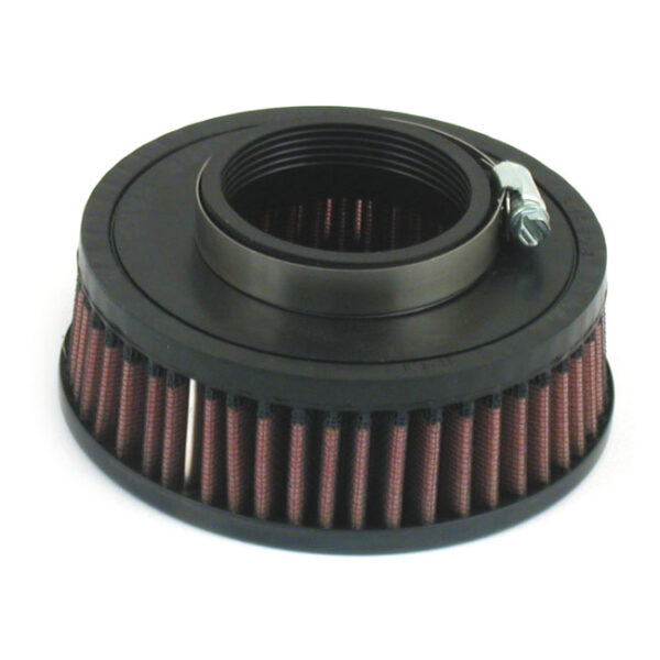 K&N Air Filter Element 36-38mm Mikuni Carburetors with 6" Round Air Cleaners (6.2cm deep)